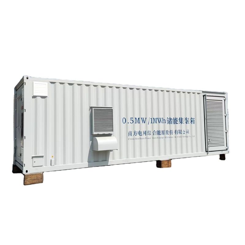 500KW 1mw Lithium-Akku-Speichersystem im Freien Solar Windenergie Hybrid-Inverter Mikrogrid-Kraftwerk für Ind