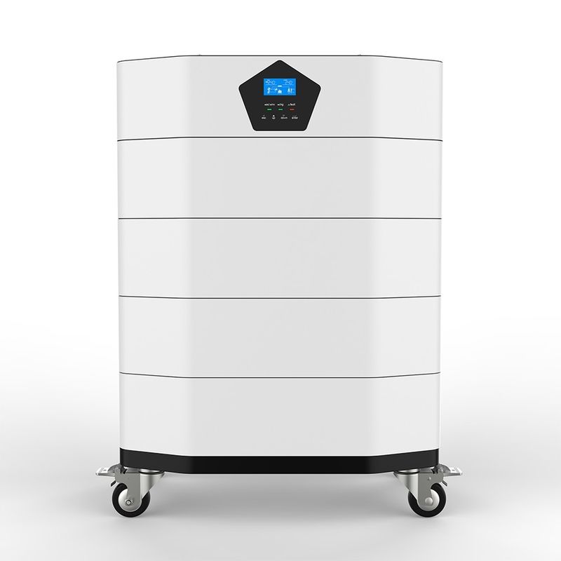Multiscene 51.2V Batteriespeichersystem, LED-Indikator Lithium-Ionen-Speicherbatterien