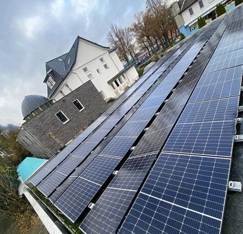 Hocheffiziente 450W 500W 550W Solarzelle Monokristalline Solarzellen Halbzelle Solarzellen-Kit für Häuser