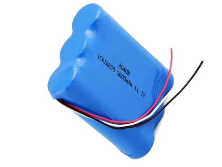 11.1V/12V 2600mAh 18650 Lithiumbatteriepack IEC62133 Vakuumroboterbatterie für medizinische Geräte