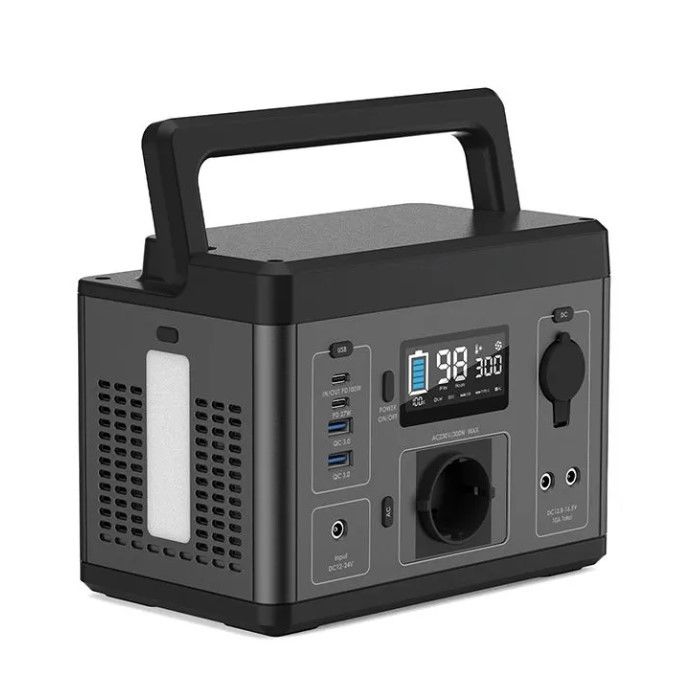 Hersteller 300w 600w 1200w 2200w Lifepo4 Lithiumbatterie Außenenergiesystem Solargenerator Portables Kraftwerk