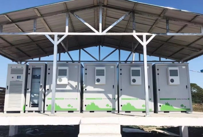 ESS 10 Jahre Lebensdauer Außenbatterie Schrank 1MWh 5MWh 10MWh 20ft 40ft Container Solarbatterie Energiespeichersystem
