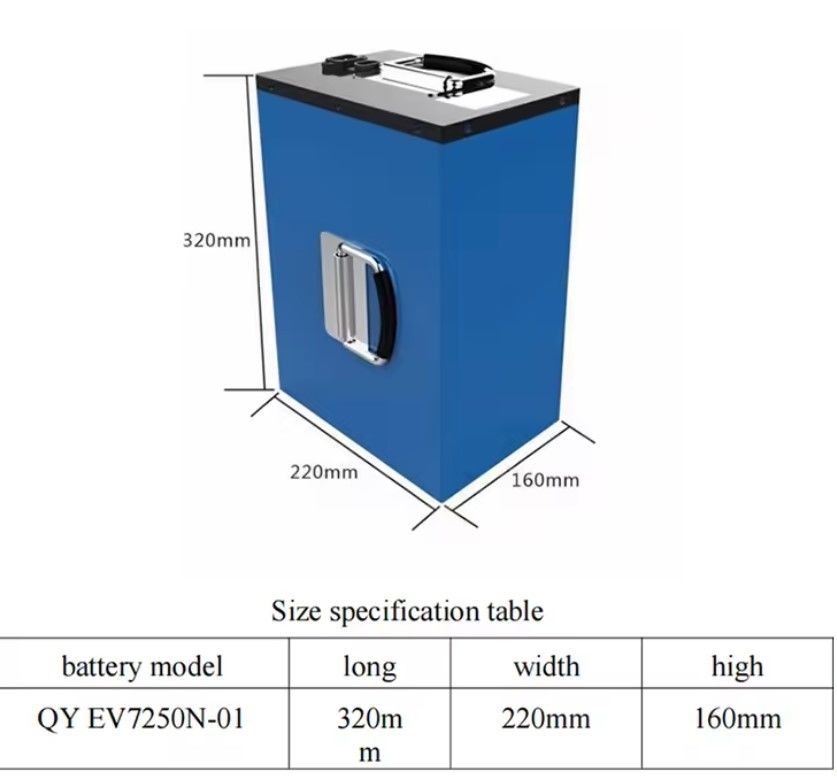 Elektrofahrzeug Gabelstapler Lithium-Ionen-Batterie 48v 60v 72v 30ah 40ah 50ah 100ah 120ah Lifepo4 60 Volt Lithium-Batterie