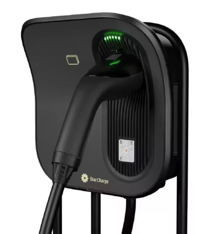 Smart Fast Weatherproof Outdoor Portable EV Car AC Ladehaufen mit Batterie Wandgebundene Ladestationen Freier Stand