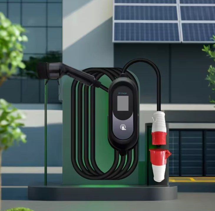 Smart Fast Weatherproof Outdoor Portable EV Car AC Ladehaufen mit Batterie Wandgebundene Ladestationen Freier Stand