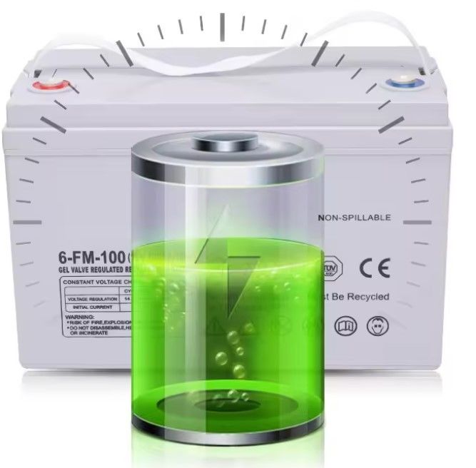 Tiefkreislaufventil reguliert Wiederaufladbar 65ah 75ah 85ah 100ah 150ah 200ah 12 Volt 12v Gel Solar versiegelte Blei-Säure-Batterien